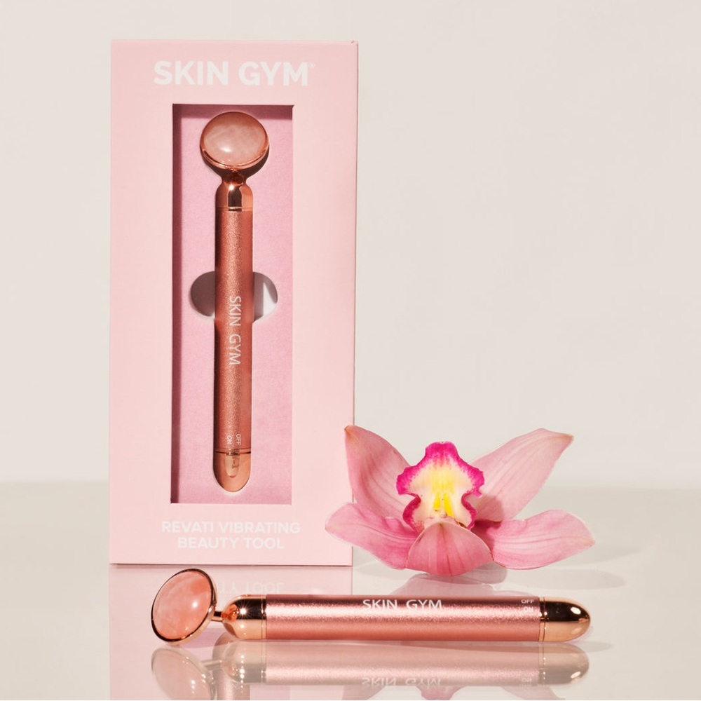 SKIN GYM Revati Vibrating Beauty Fasce Massage Sculpting Tool New In Box $59MSRP
